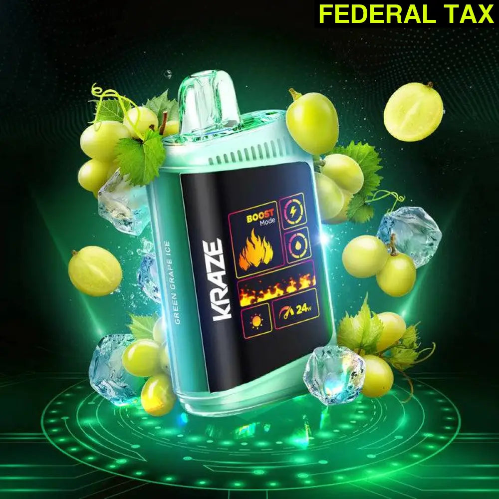 Kraze-HD-MEGA_JAN2025_GreenGrapeIce